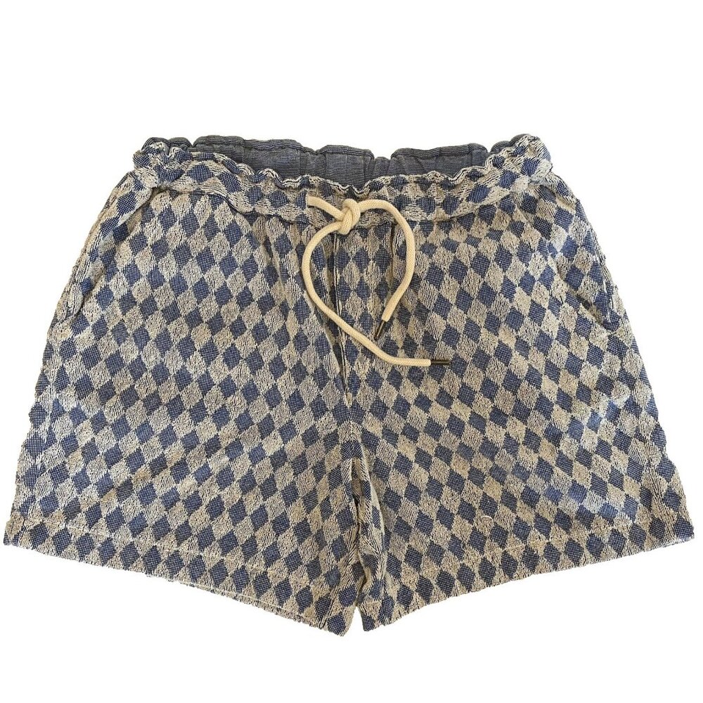 OAS Shorts Unisex Adult Diamond‎ Cotton Terry Regular Resort XL EUC